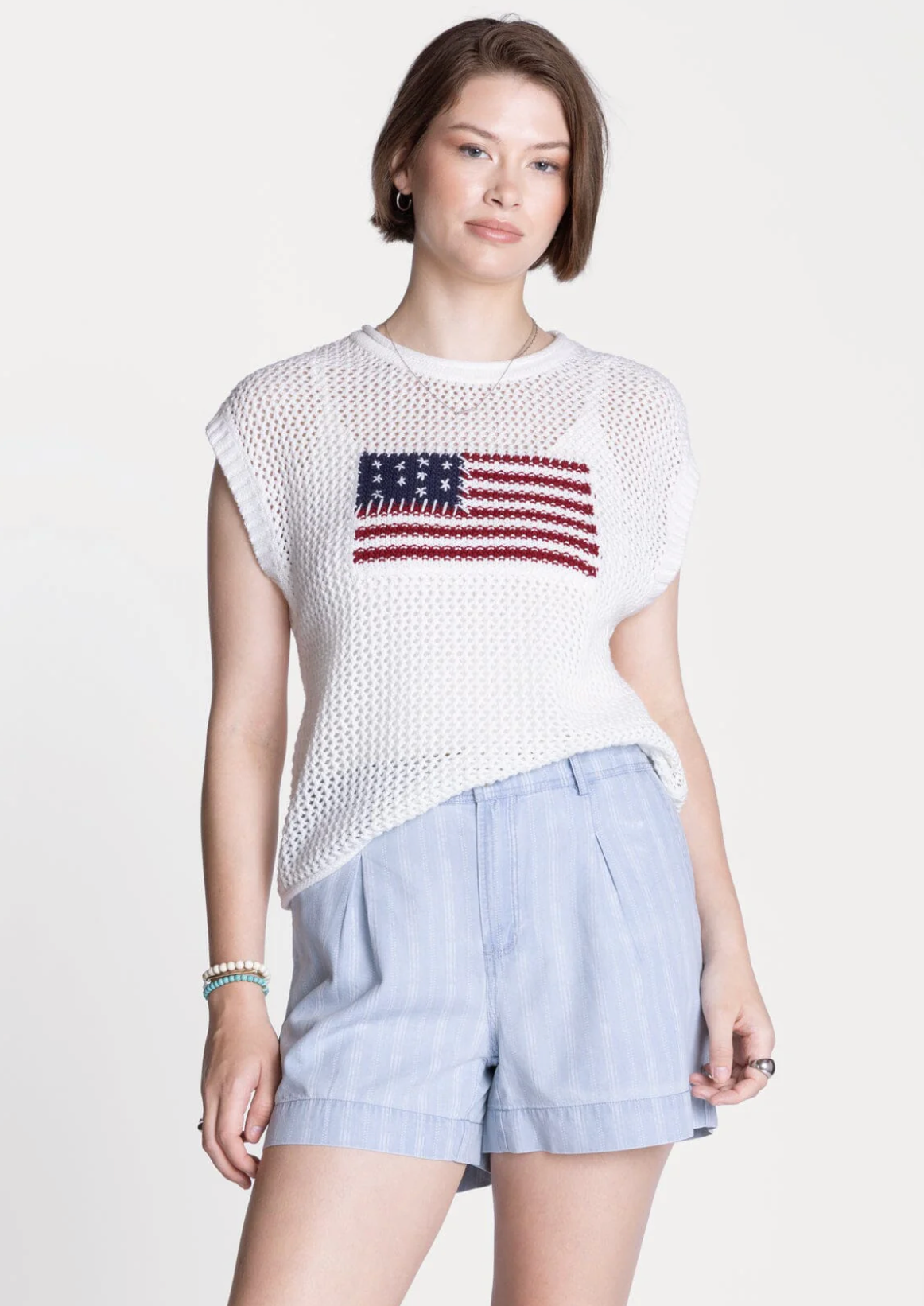 Acer Knit Flag Top