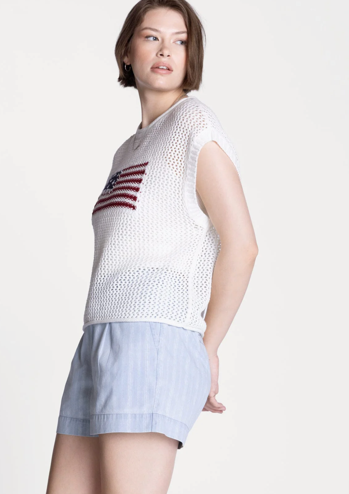 Acer Knit Flag Top
