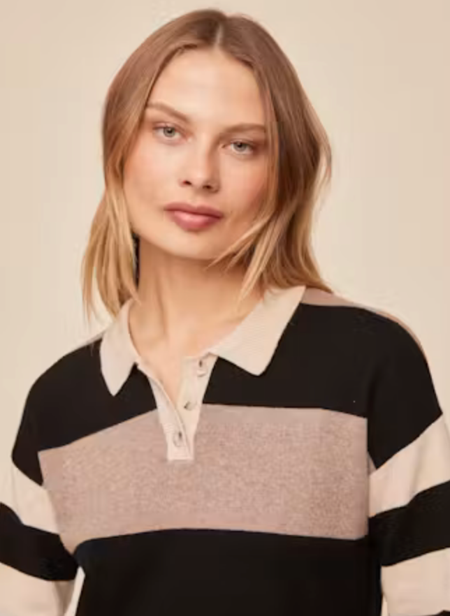 Striped Polo