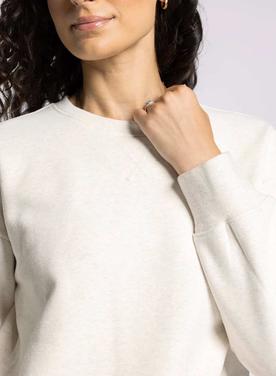 Serenity Fleece Crewneck Sweatshirt