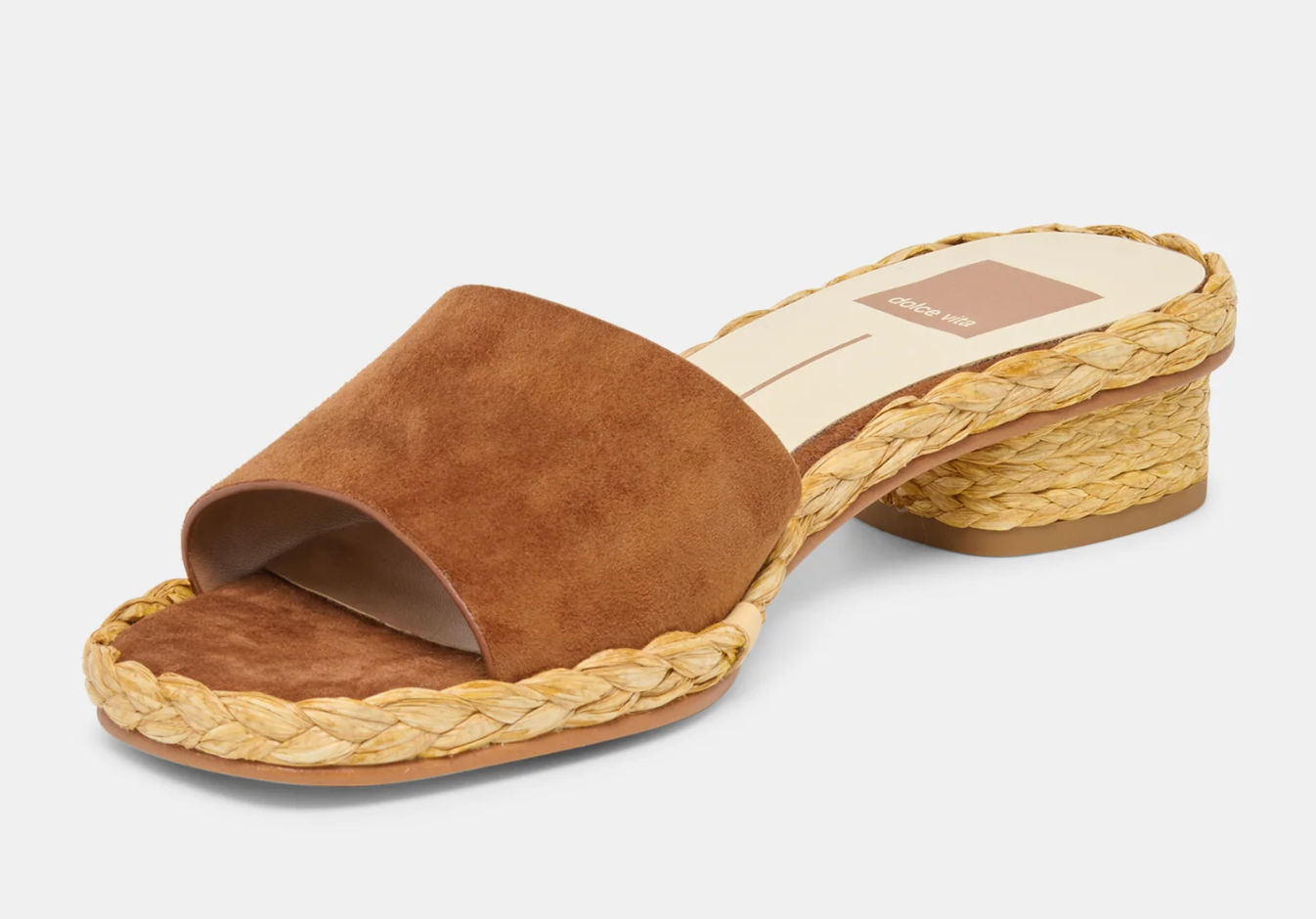 Dixi Sandals Lt Natural Cross Hatch Raffia