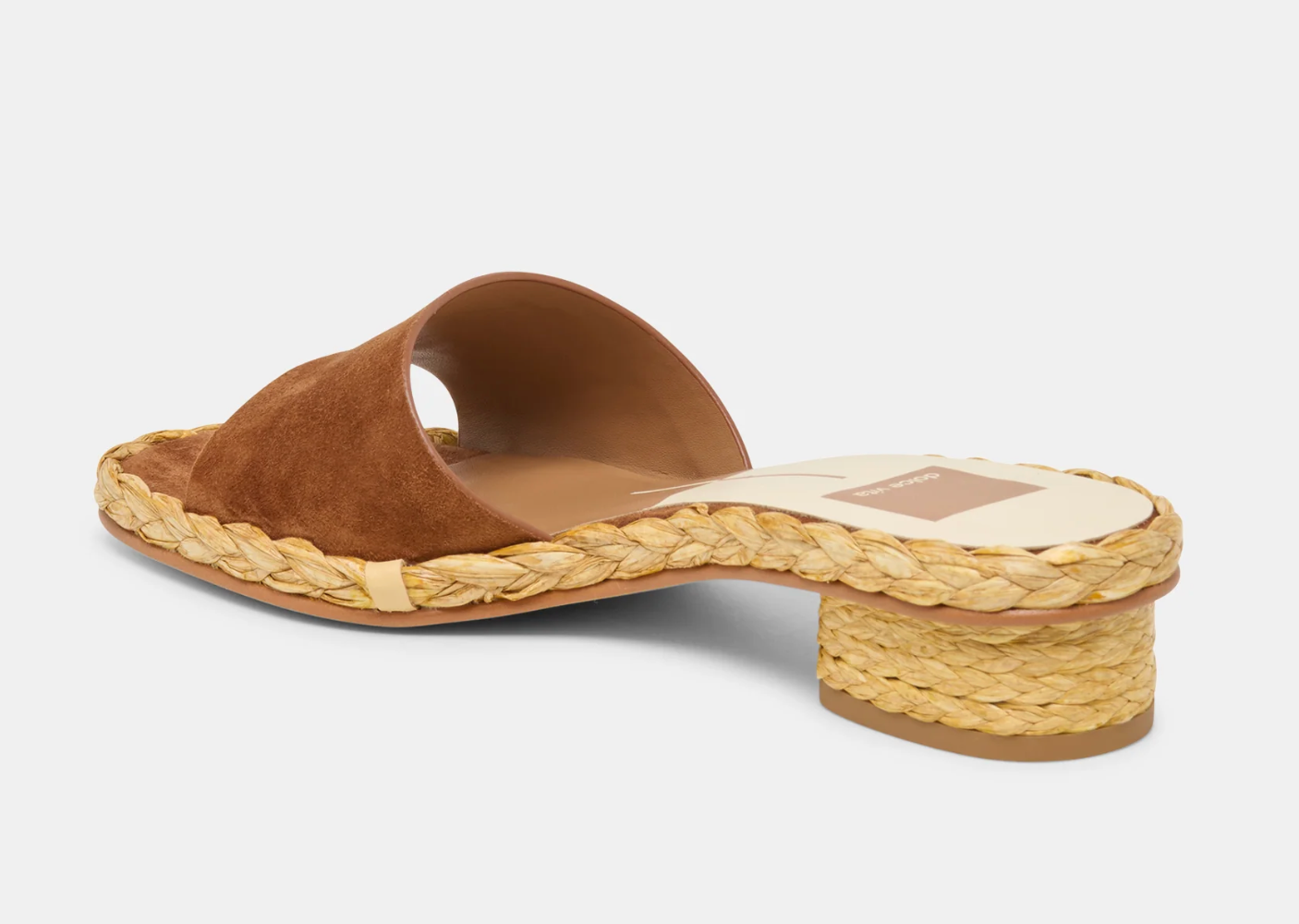 Dixi Sandals Lt Natural Cross Hatch Raffia