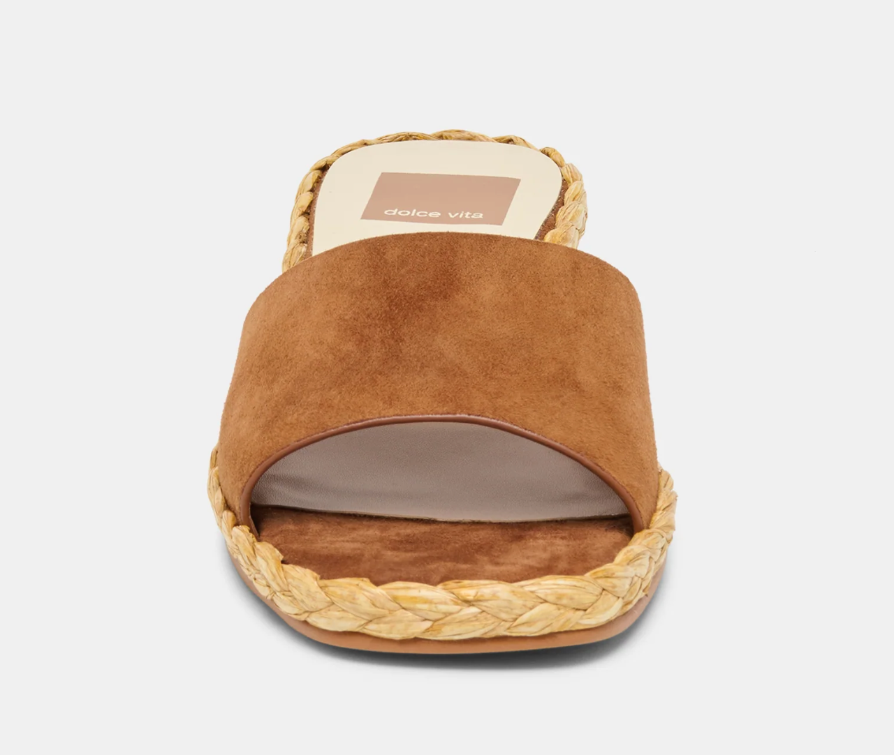 Dixi Sandals Lt Natural Cross Hatch Raffia