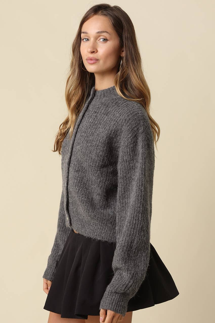Mila Balloon Sleeve Cardigan