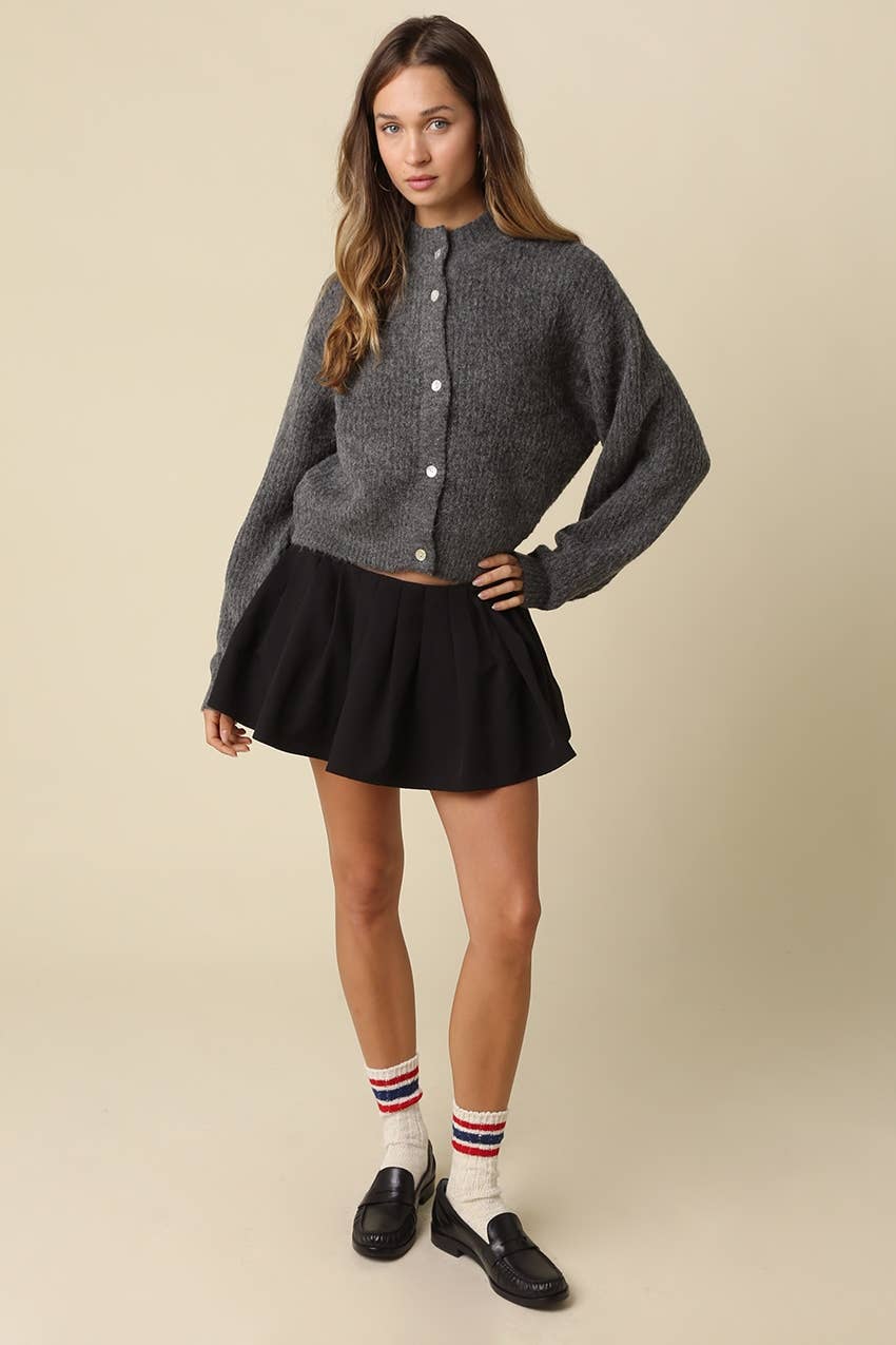 Mila Balloon Sleeve Cardigan
