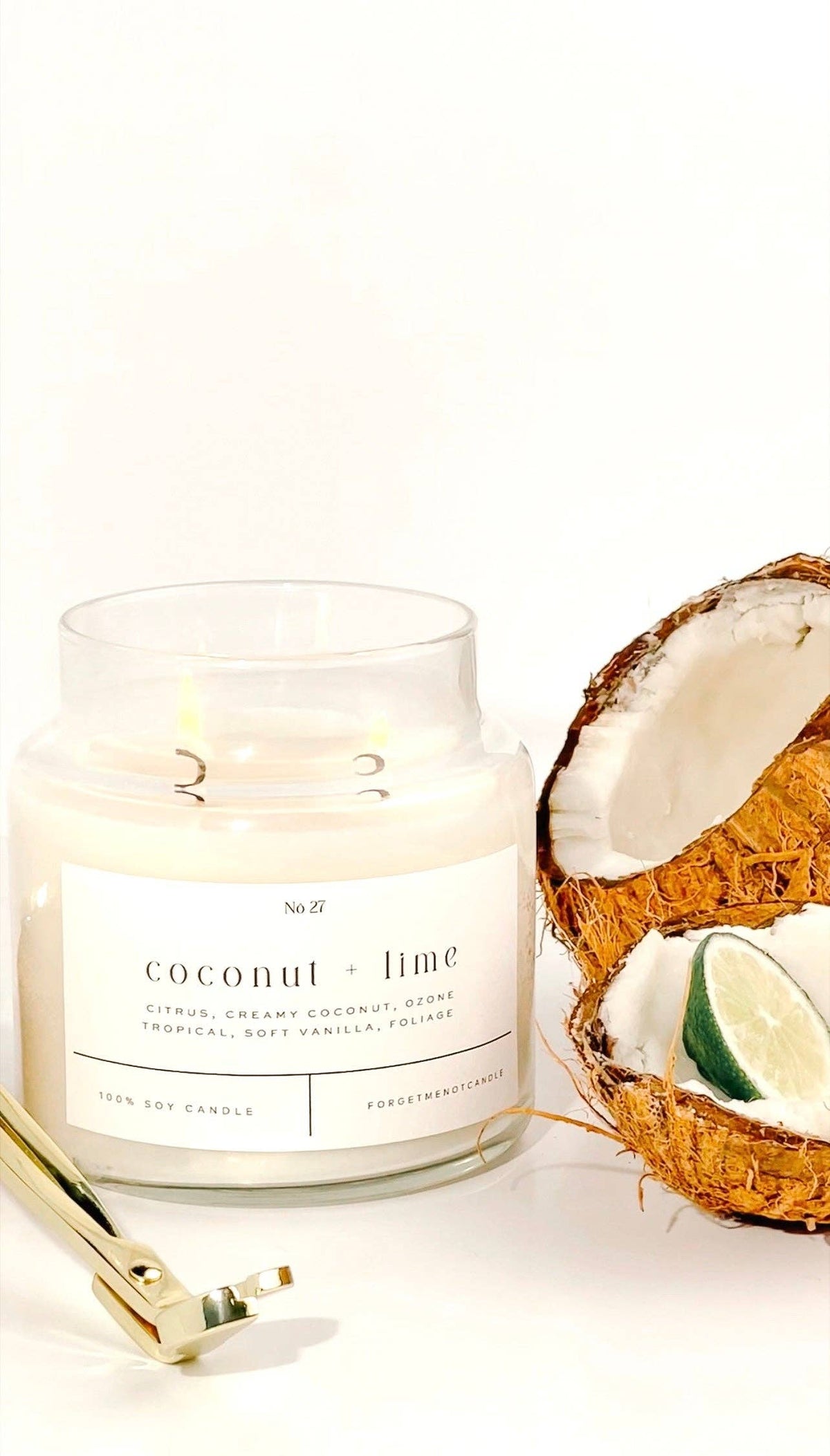 Coconut + Lime Candle
