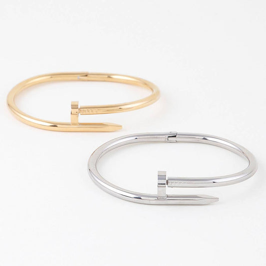 Curved Nail Wrap Bracelet