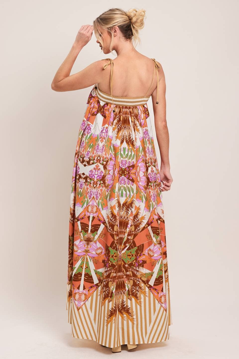 Cathy Woven Maxi Dress