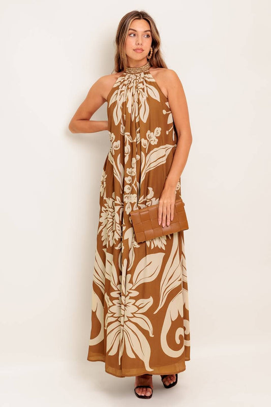 Palms Ankle Dress
