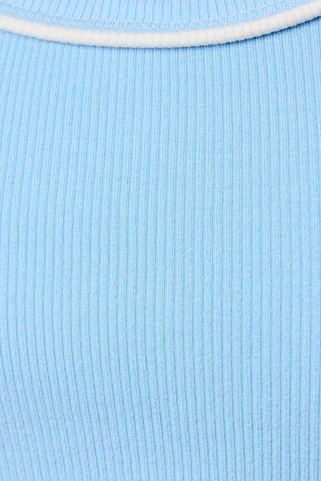 Scoop Neck Tank With Piping Detail