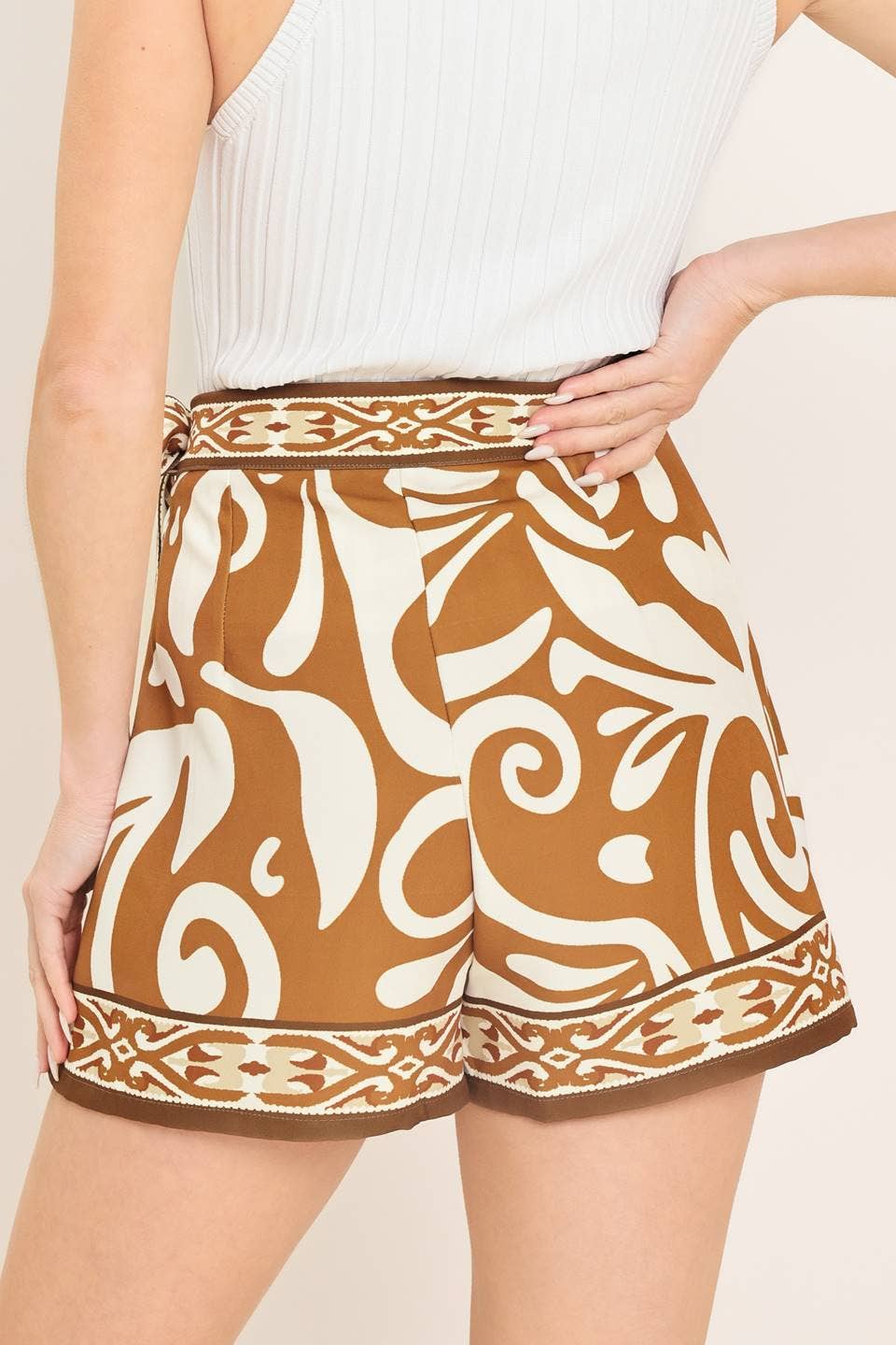Wrap Woven Skort