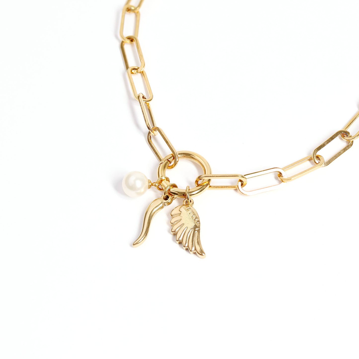 Glass Pearl Charms