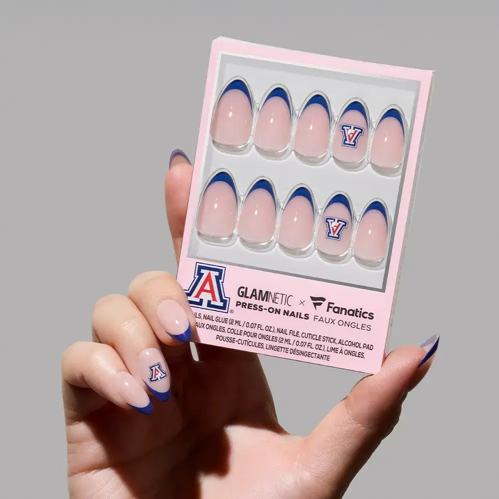Glamnetic x Fanatics The Collegiate Press-On Nail Collection