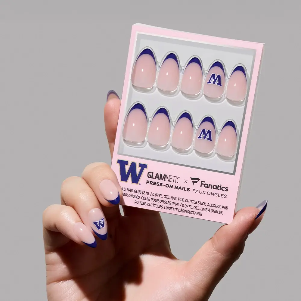 Glamnetic x Fanatics The Collegiate Press-On Nail Collection