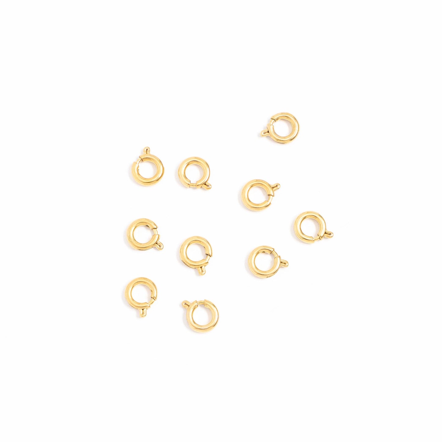 18K Gold PVD Stainless Steel Charm Connector