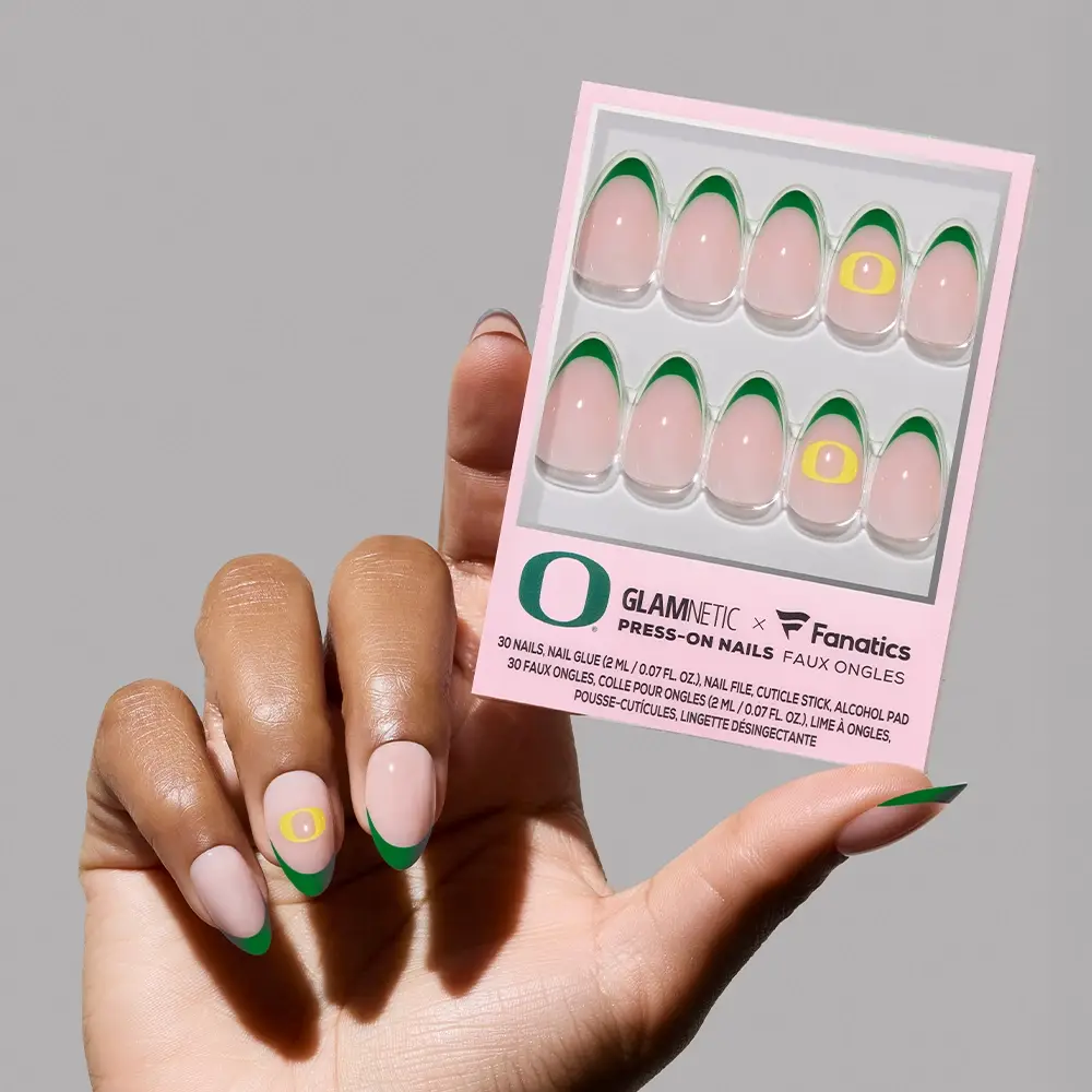 Glamnetic x Fanatics The Collegiate Press-On Nail Collection