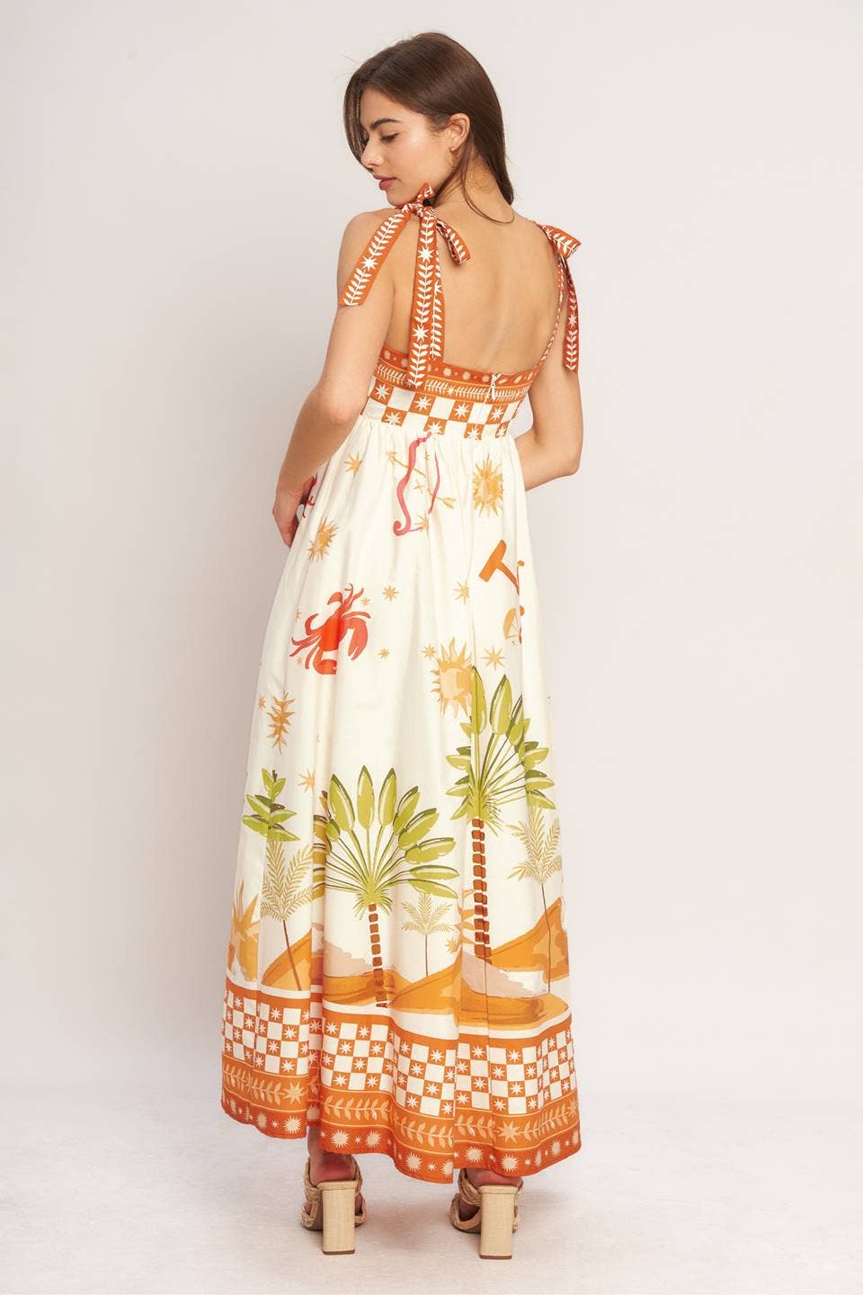Tracy Woven Maxi Dress