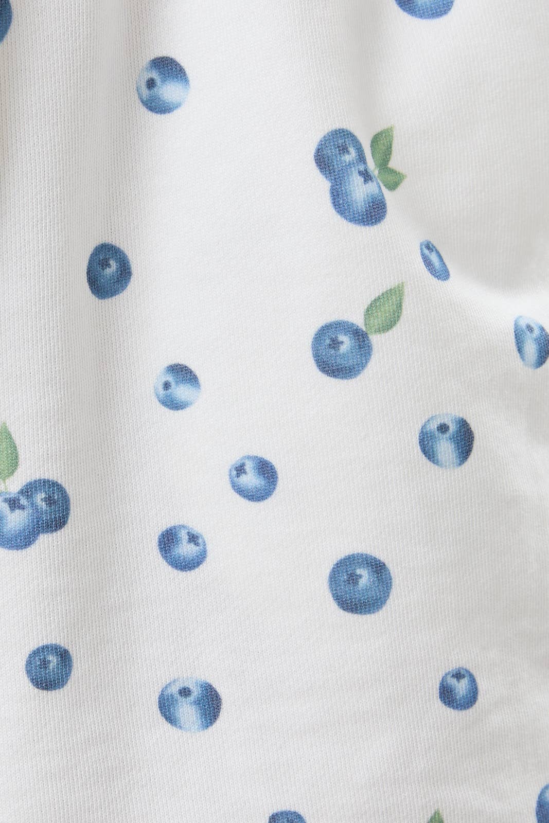 Blueberry Graphic Printed Ribbed Tank Top & High Rise Shorts