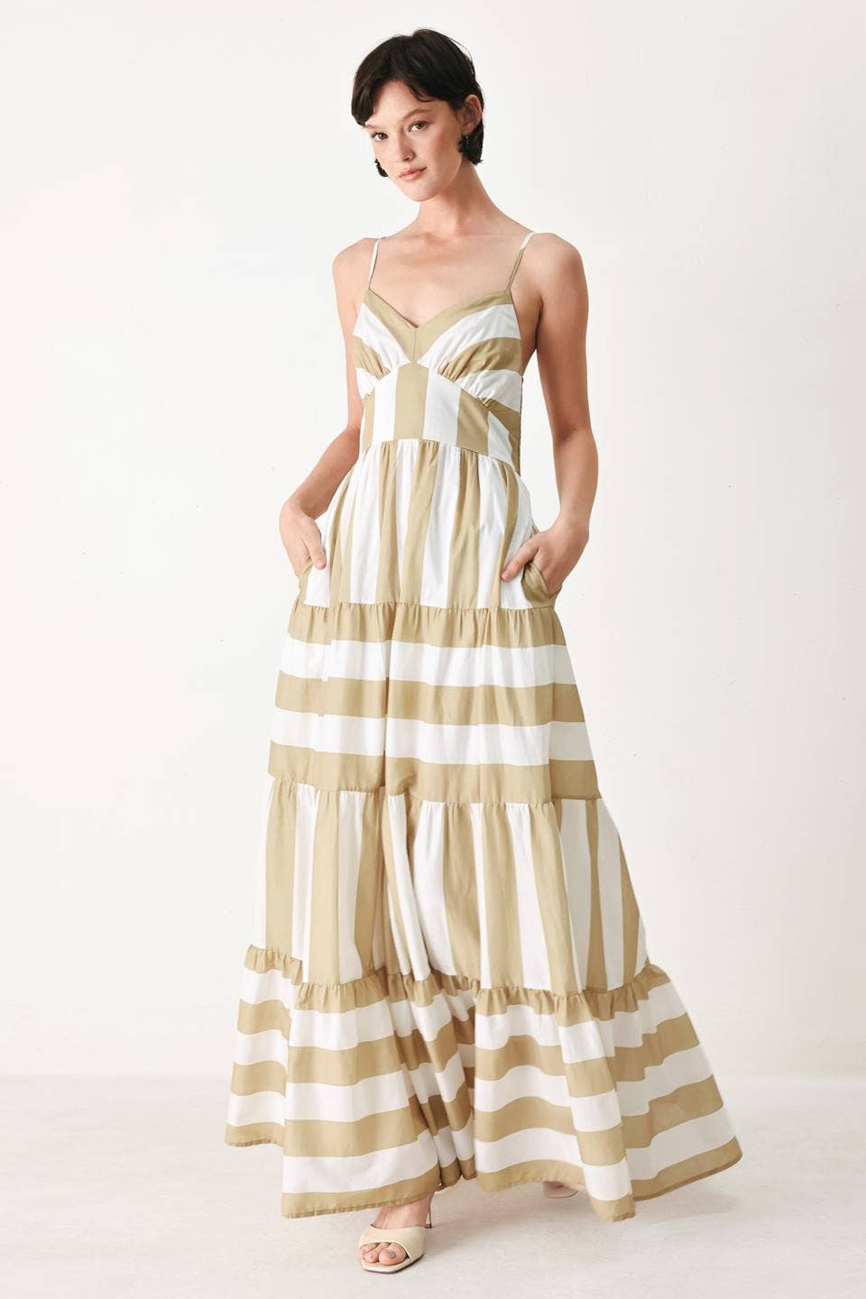 Felicity Stripe Strap Dress