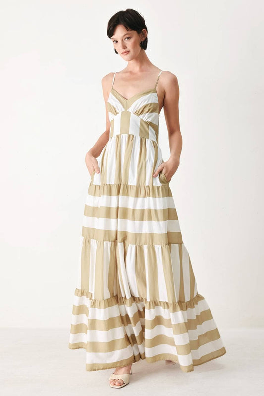Felicity Stripe Strap Dress