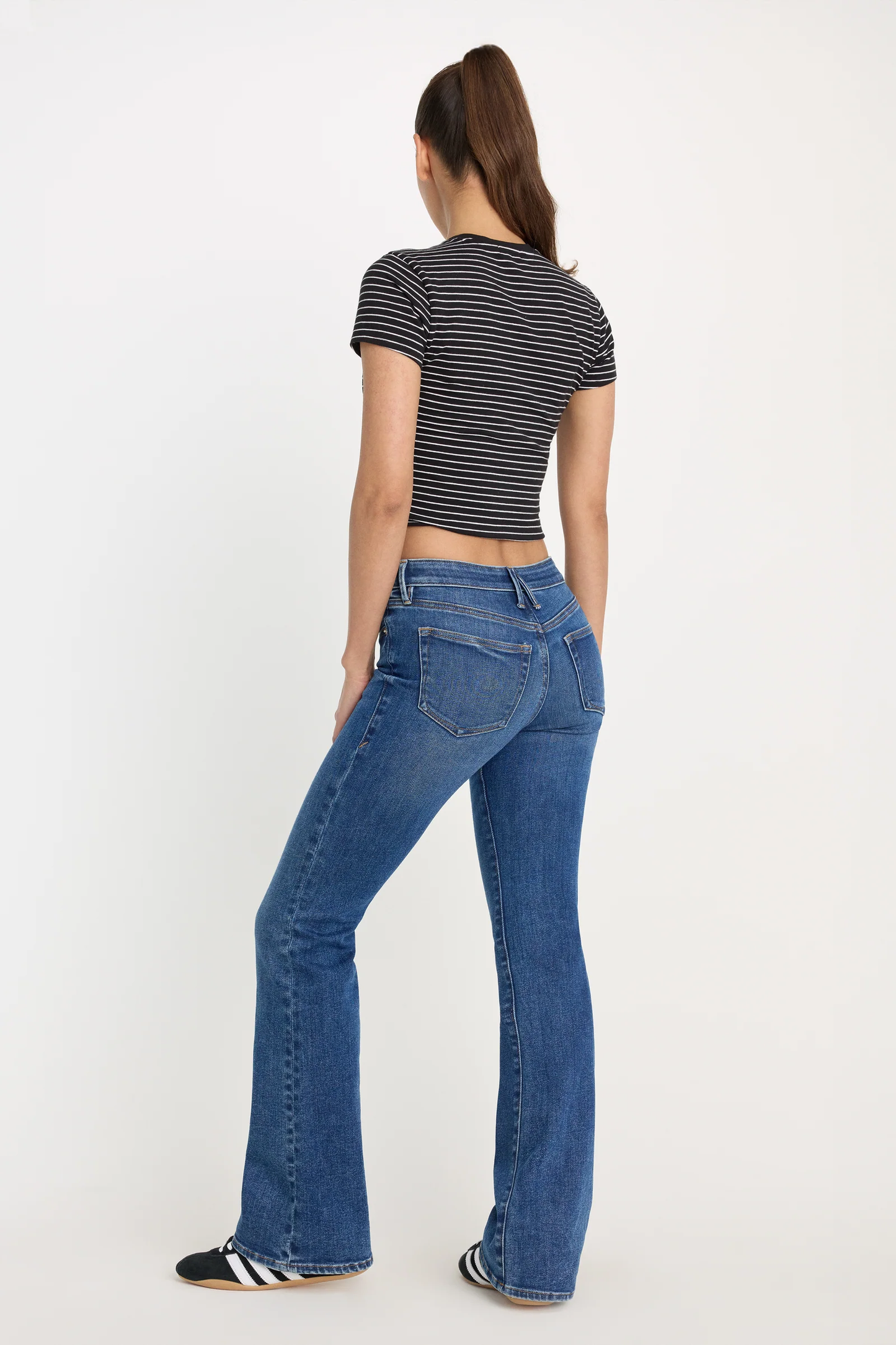 Good Low Rise Bootcut Jeans