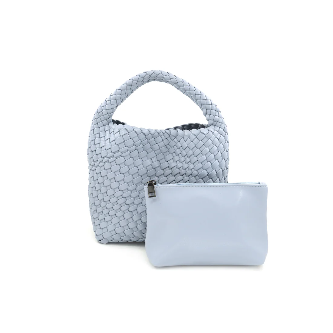 Woven Mini Hobo Bag