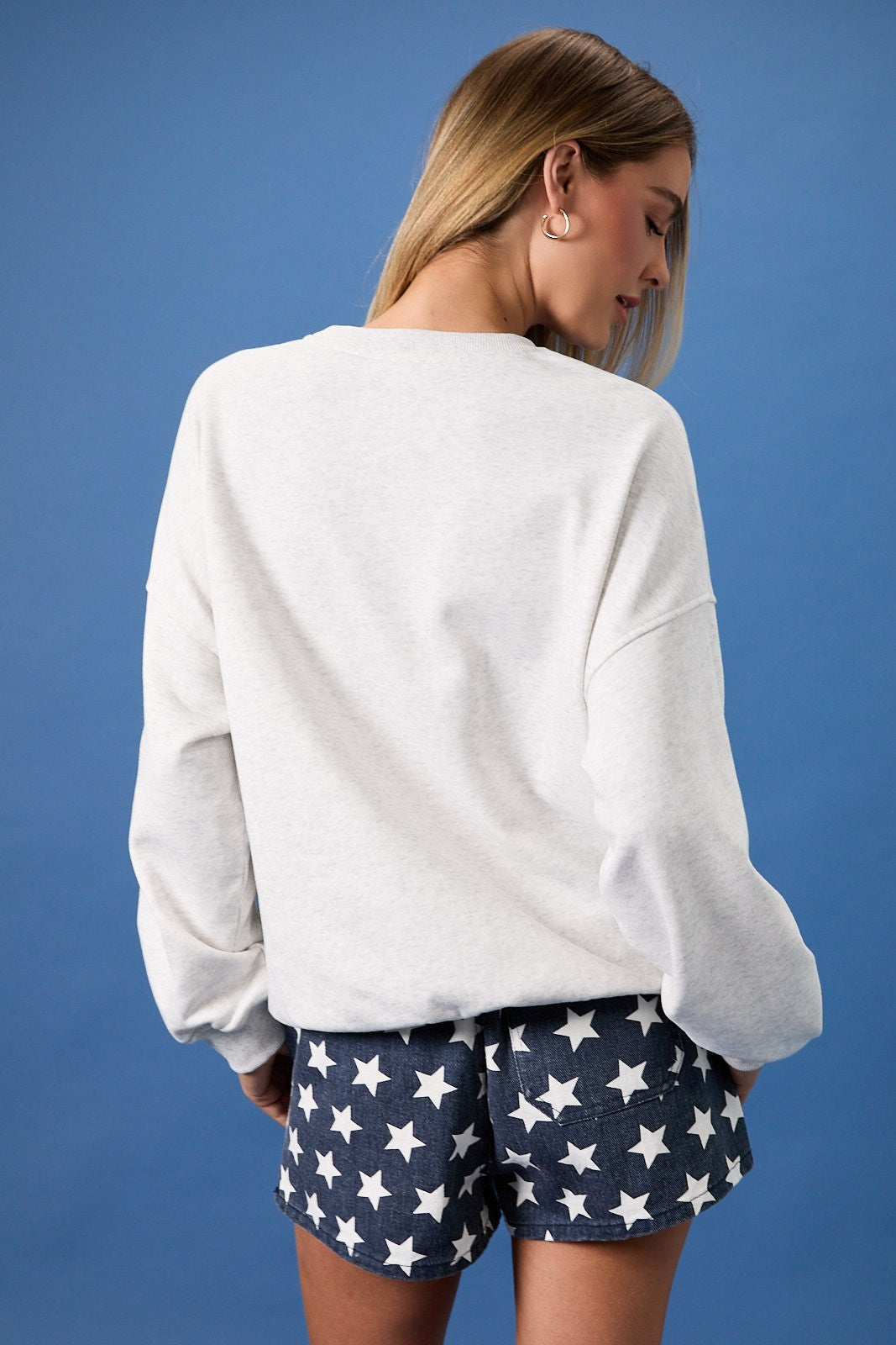 Drawstring Mid Rise Shorts