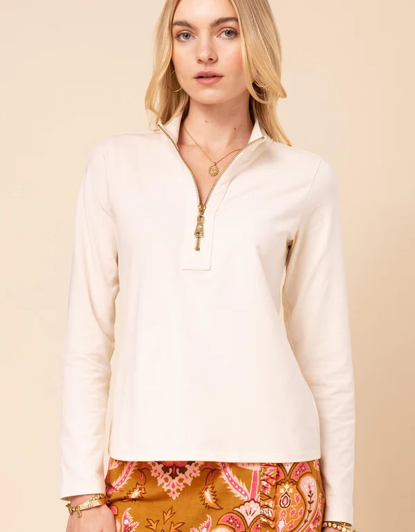 Nora Half-Zip Top