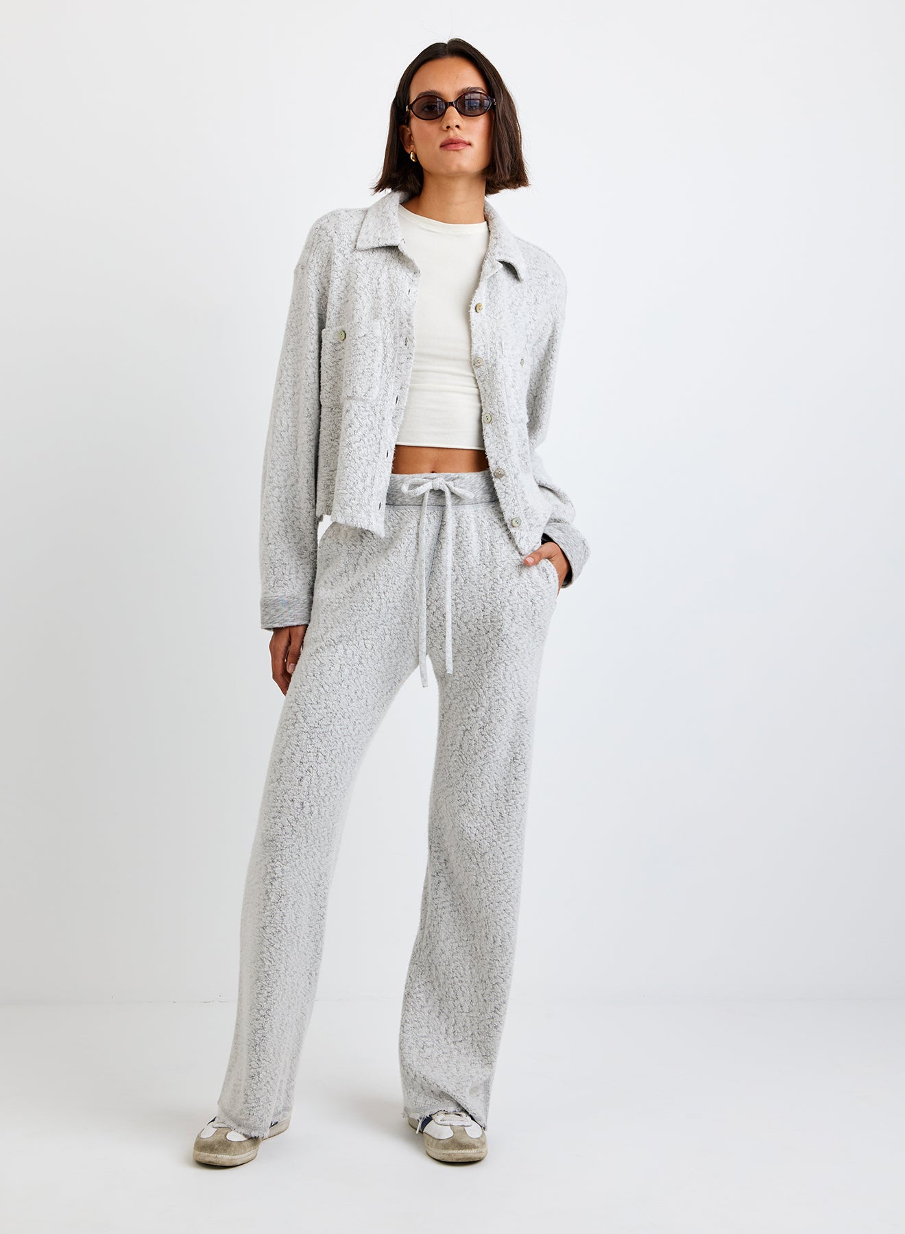 Bella Dahl Contrast Wide Leg Pant