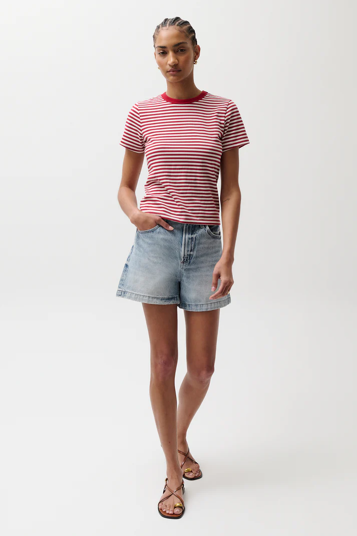 Saige High Rise A-Line Short