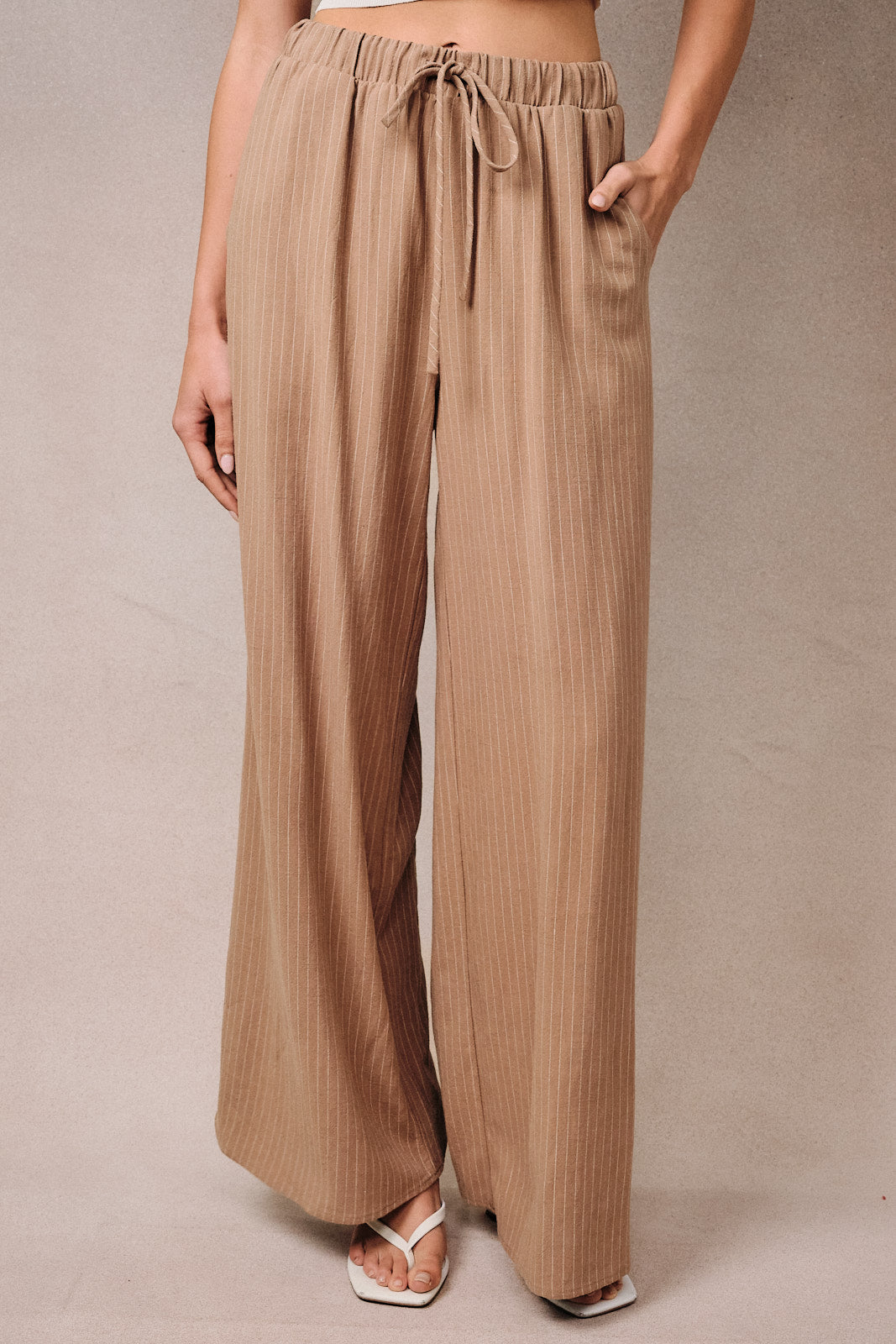 High Waist Wide Leg Pants