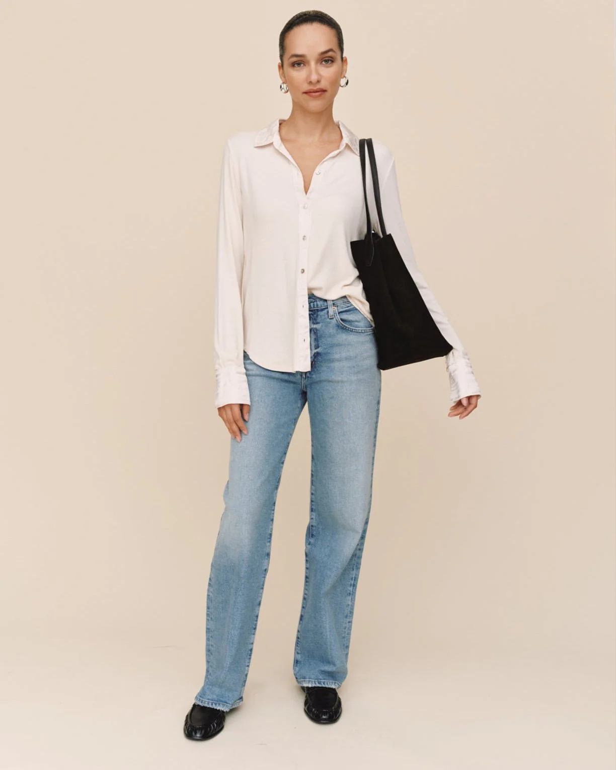 Bella Dahl Mixed Button Down