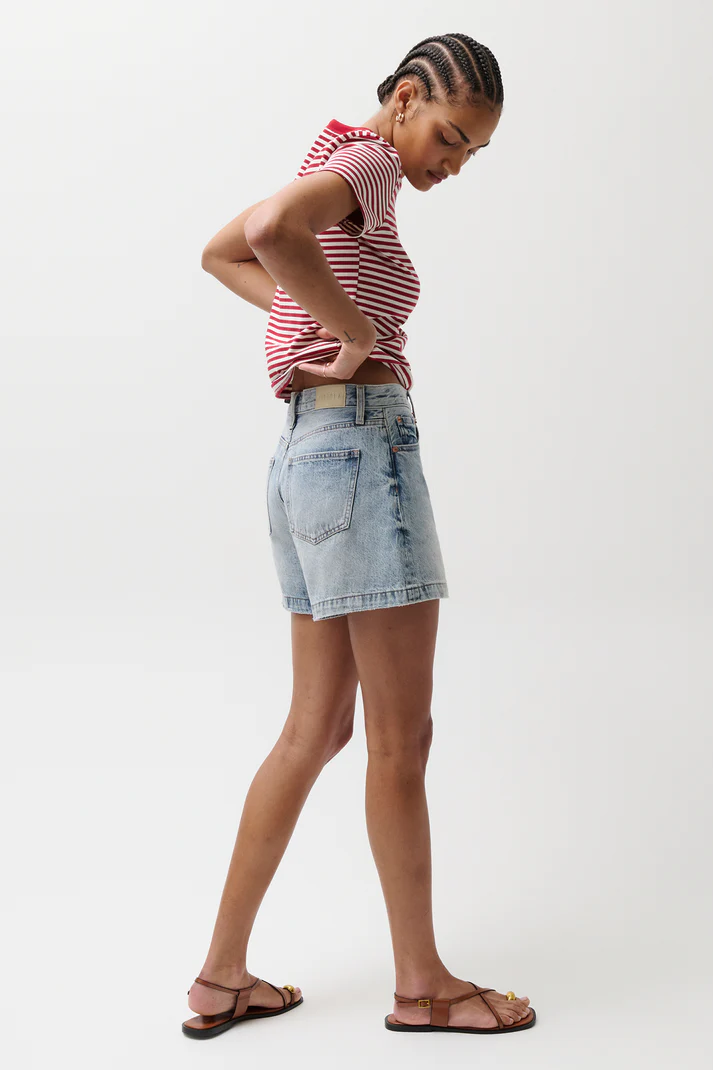 Saige High Rise A-Line Short