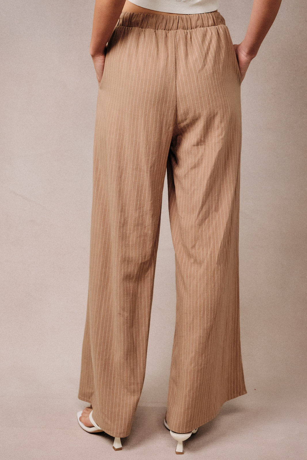 High Waist Wide Leg Pants