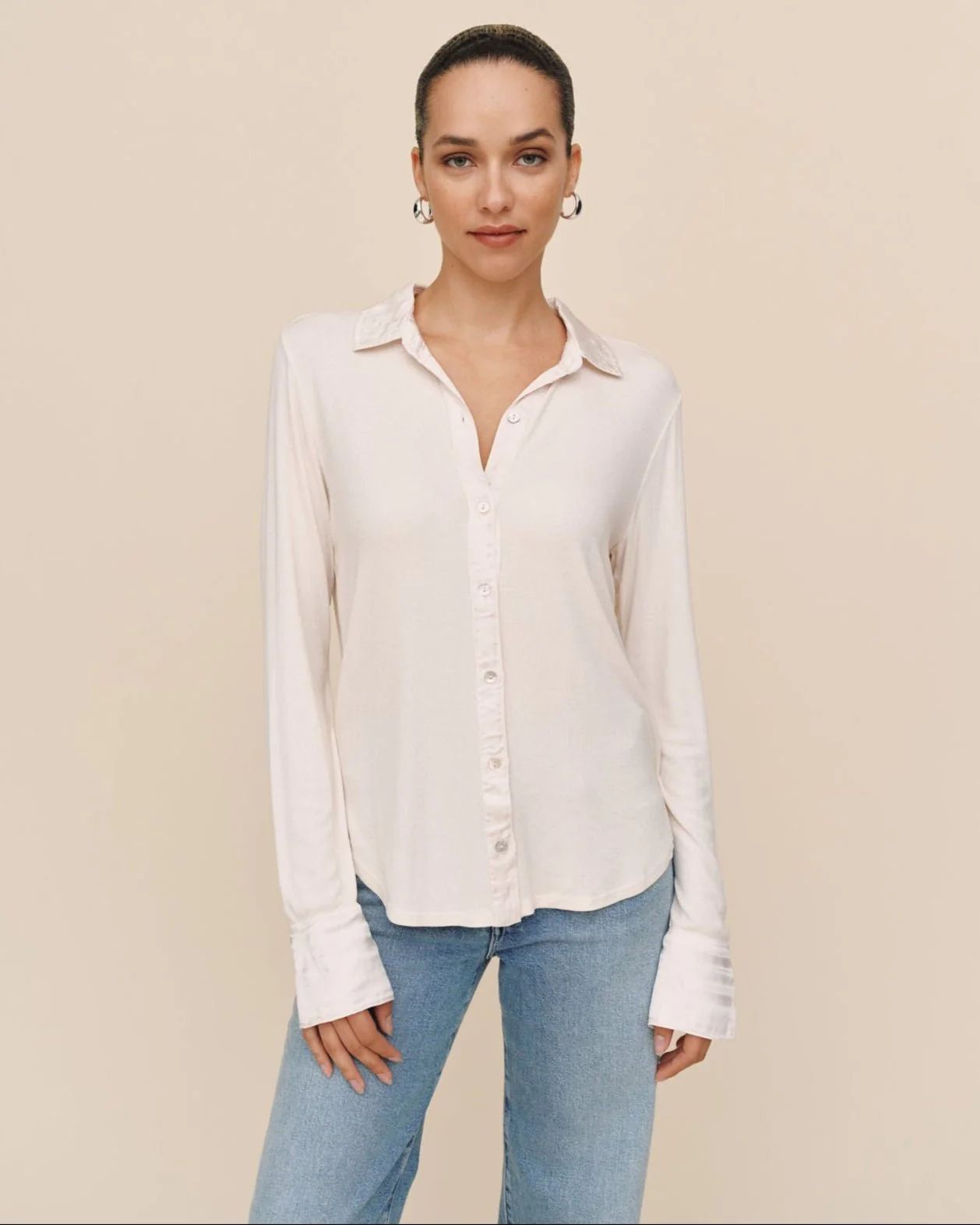 Bella Dahl Mixed Button Down