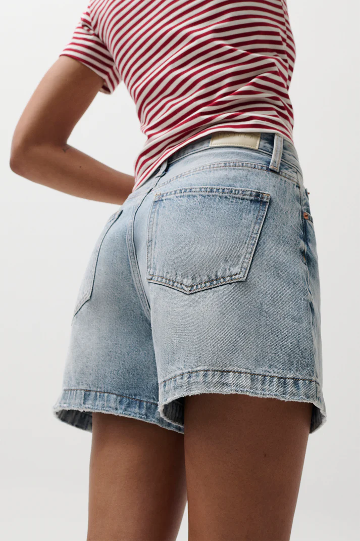 Saige High Rise A-Line Short