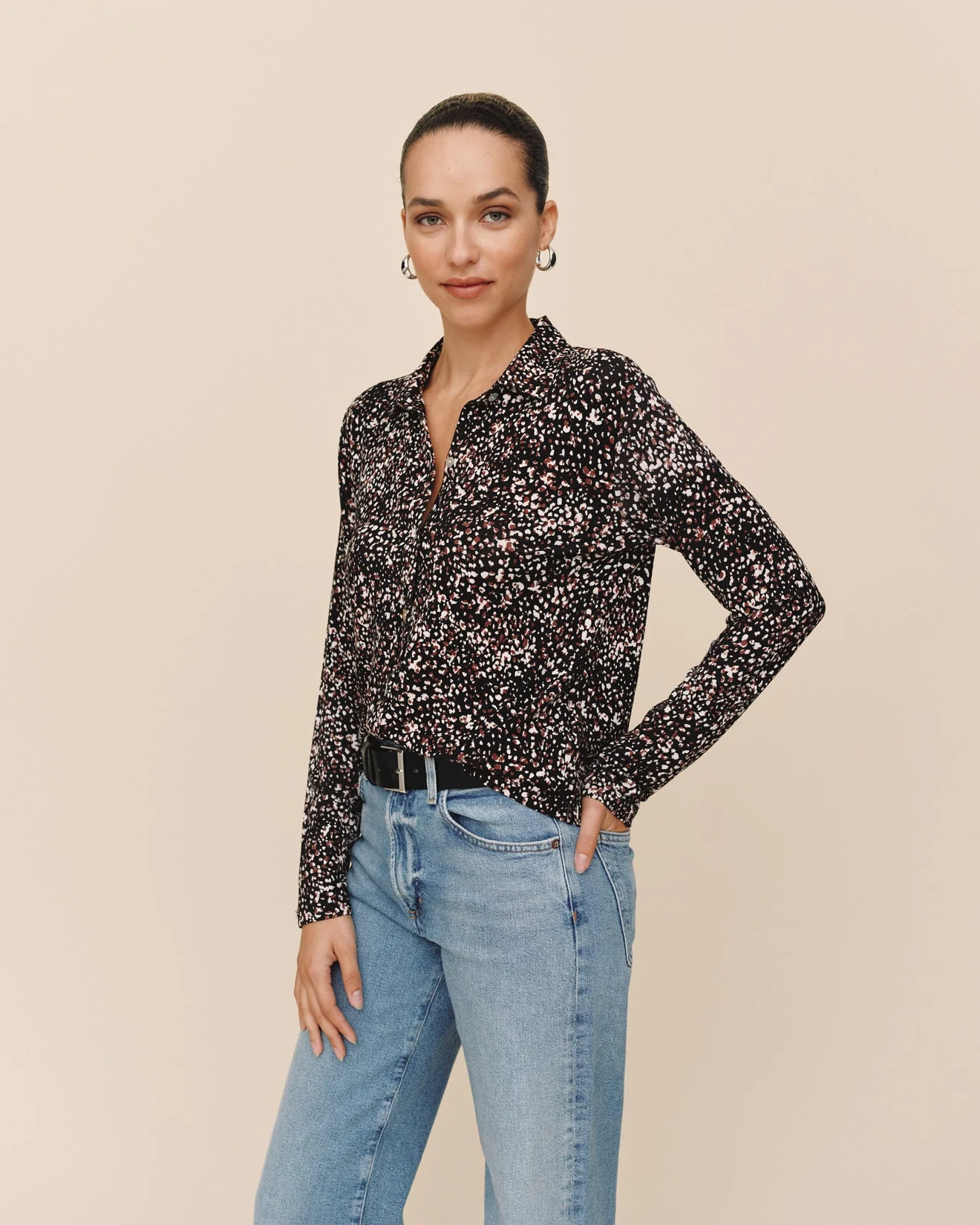 Bella Dahl Button up Knit Top