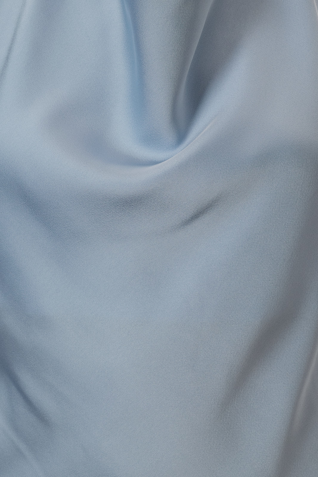 High Cowl Neck Halter Satin Top