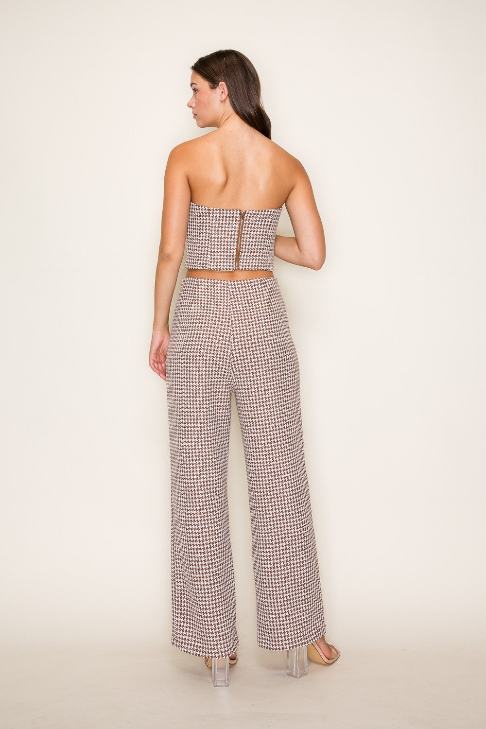 Final Sale - Thick And Cozy Checkered Long Pants
