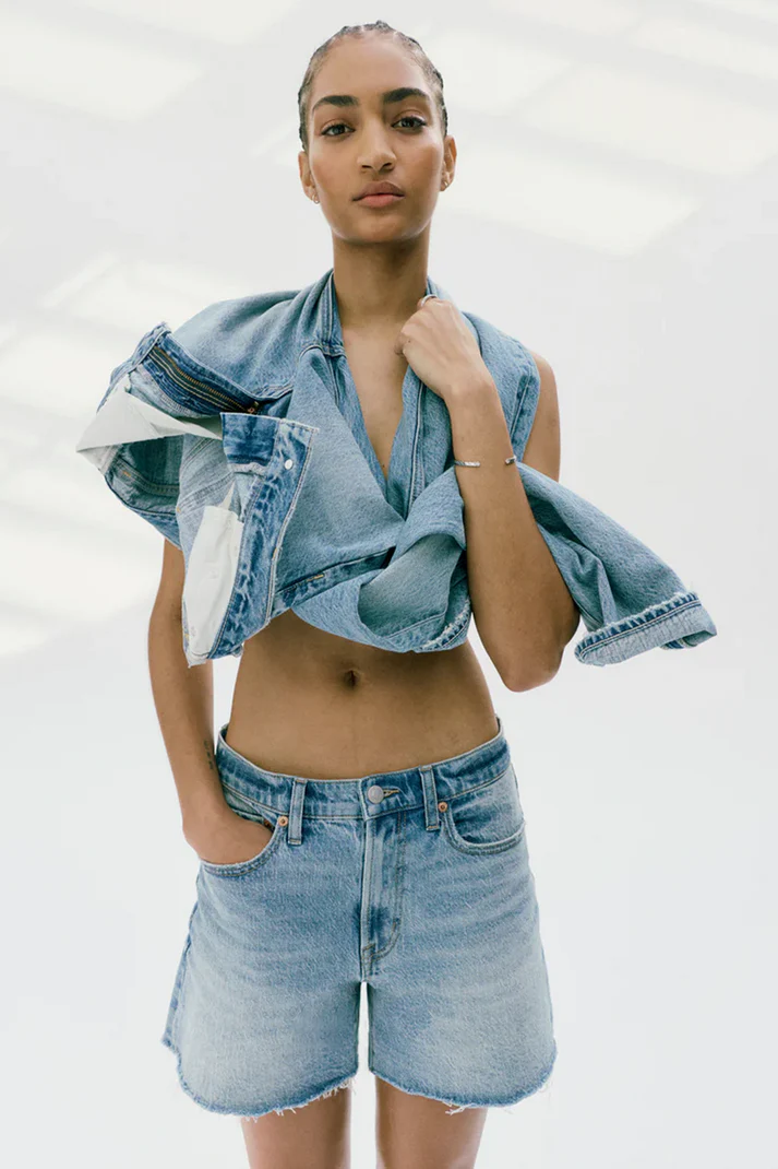 Kennedy Relaxed Mid Rise Cut Off Short