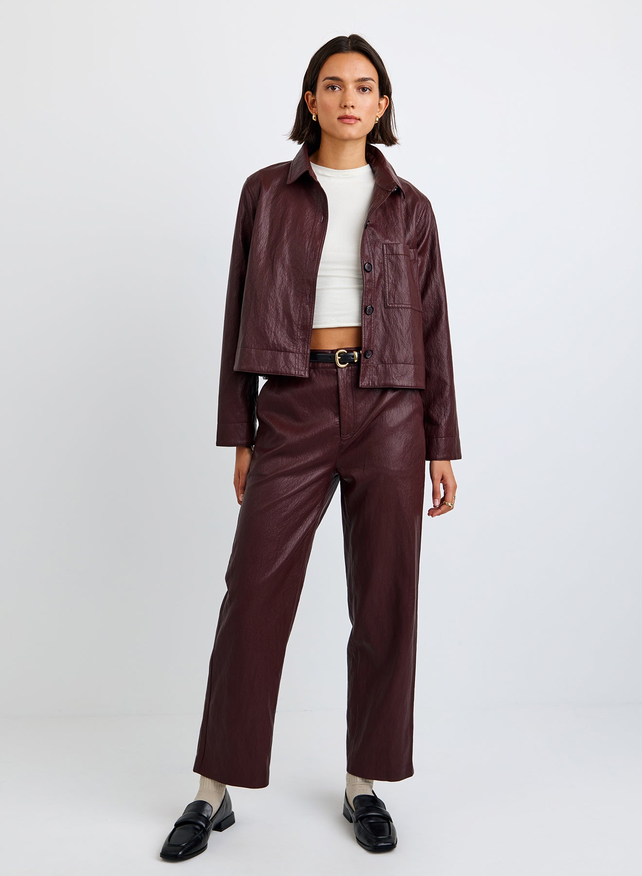 Faux Leather Pant