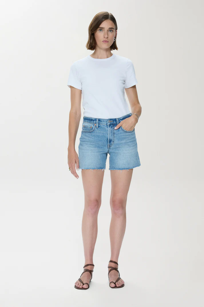 Kennedy Relaxed Mid Rise Cut Off Short