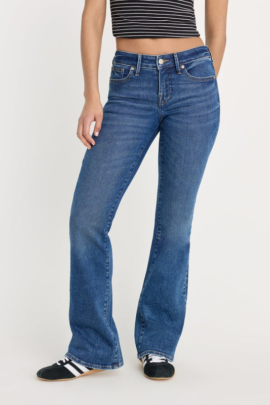 Good Low Rise Bootcut Jeans