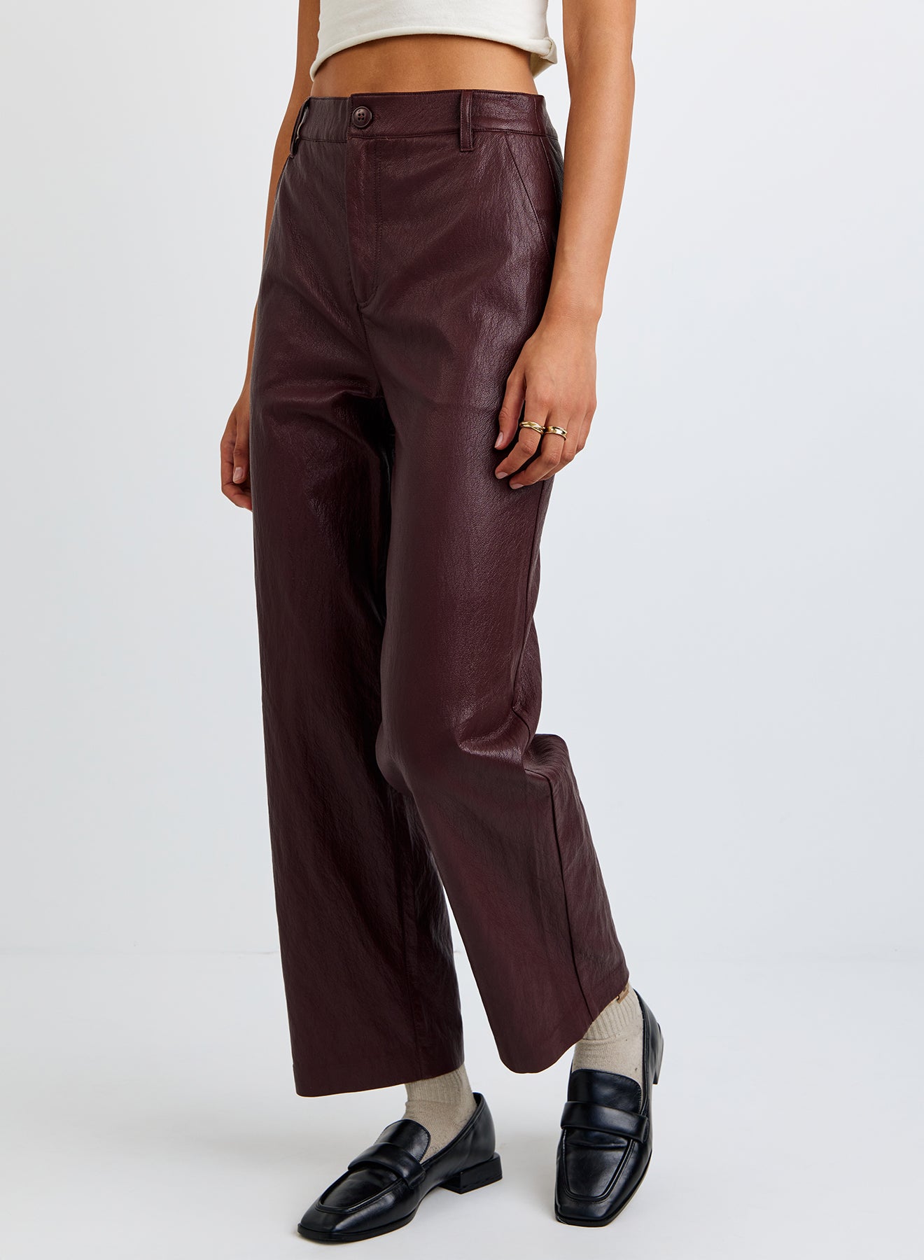 Faux Leather Pant