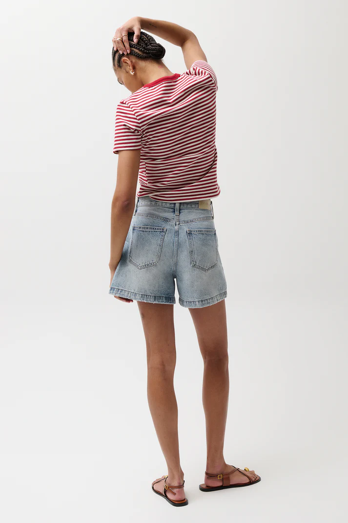 Saige High Rise A-Line Short