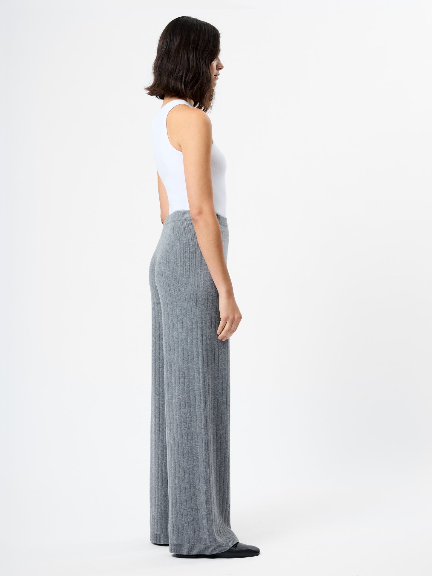 Javier Knit Wide Leg Pant
