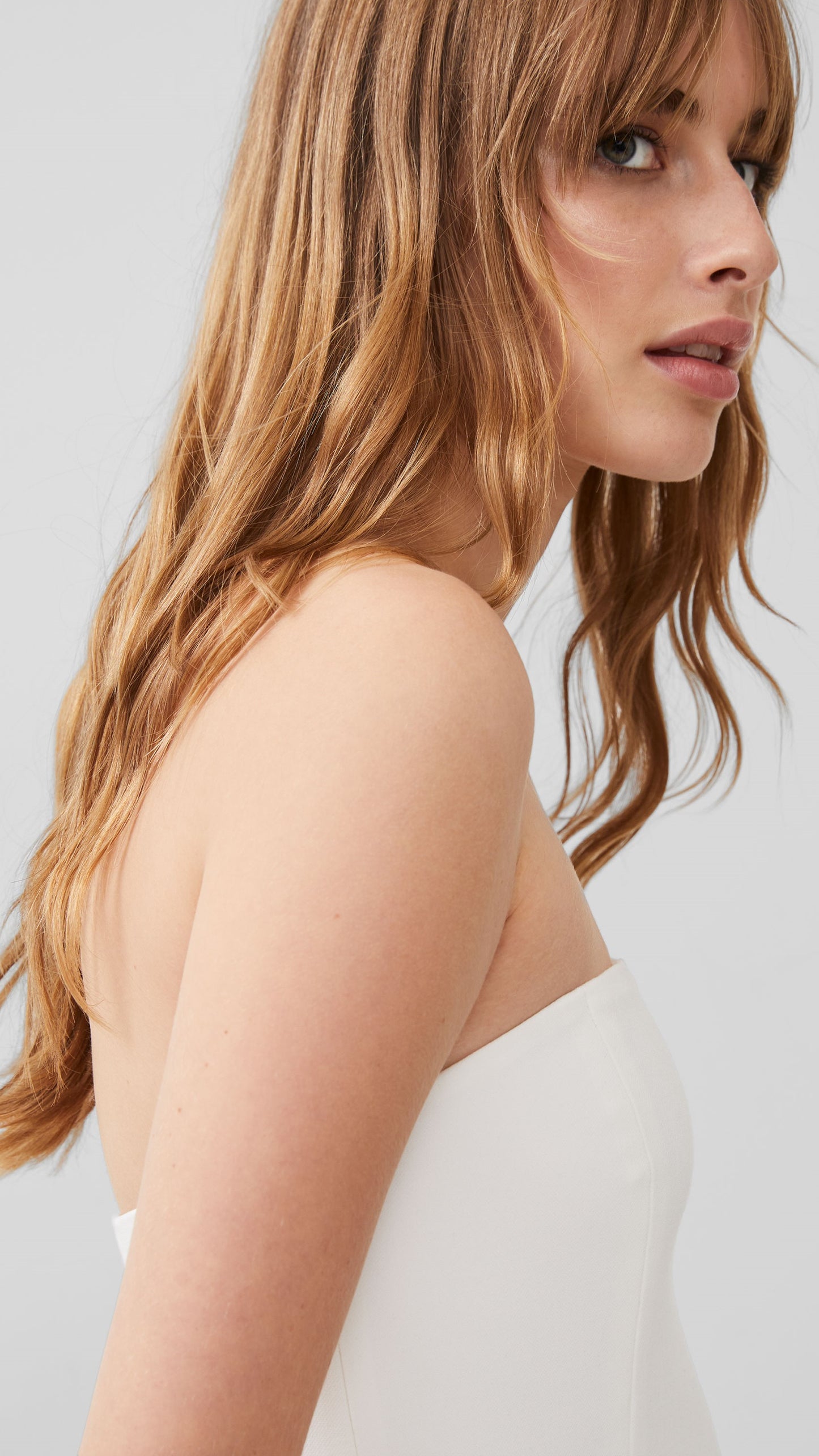 Final Sale - Whisper Strapless Peplum